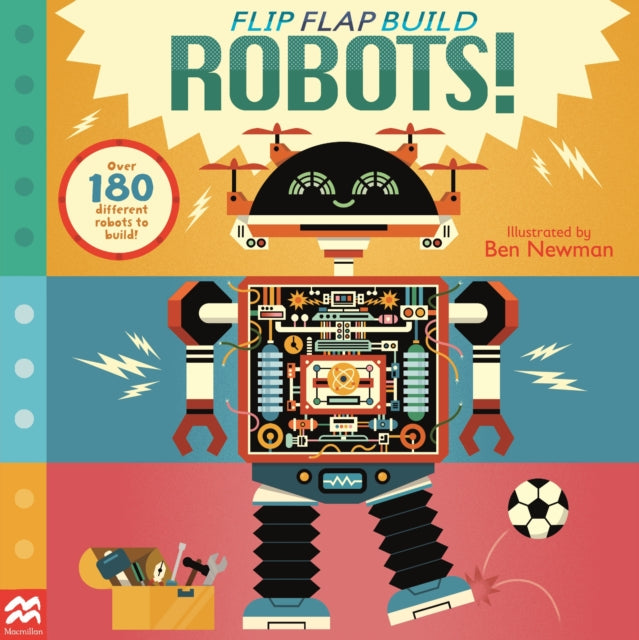 Flip, Flap, Build: Robots - Book from The Bookhouse Broughty Ferry- Just £7.99! Shop now