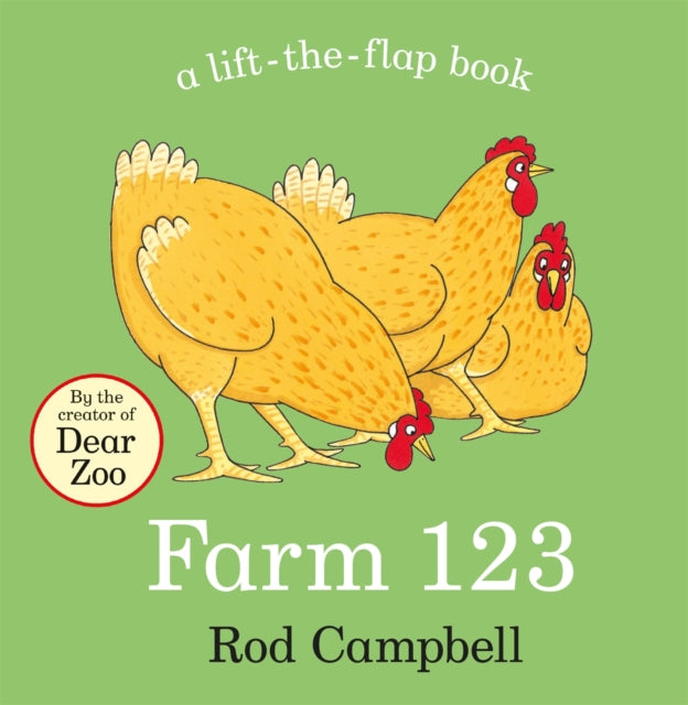 Farm 123 : A lift-the-flap book by the creator of Dear Zoo - Book from The Bookhouse Broughty Ferry- Just £7.99! Shop now