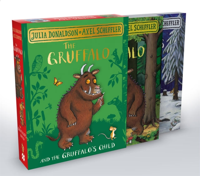 The Gruffalo and the Gruffalo's Child Board Book Gift Slipcase - Book from The Bookhouse Broughty Ferry- Just £14.99! Shop now