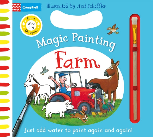 Farm Magic Painting : Just add water to paint! - Book from The Bookhouse Broughty Ferry- Just £9.99! Shop now