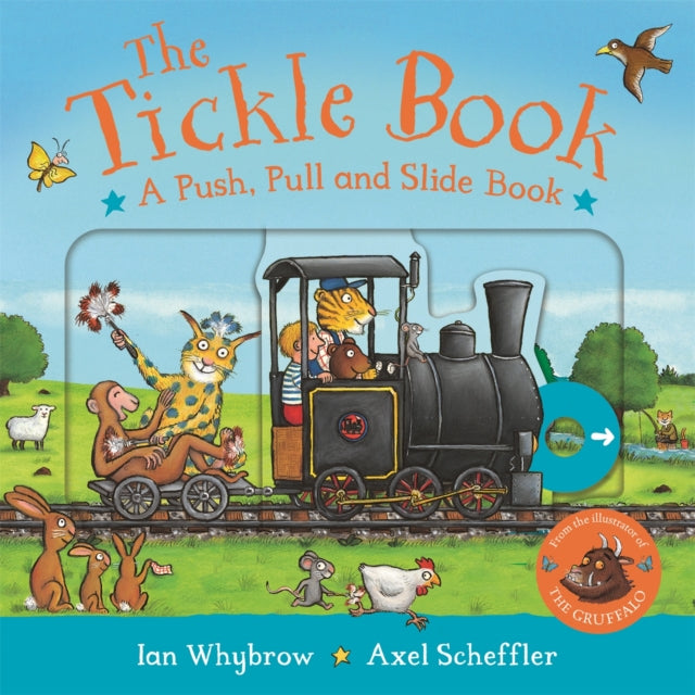 The Tickle Book: A Push Pull and Slide Book : A laugh-out-loud interactive adventure, perfect for preschoolers! - Book from The Bookhouse Broughty Ferry- Just £7.99! Shop now