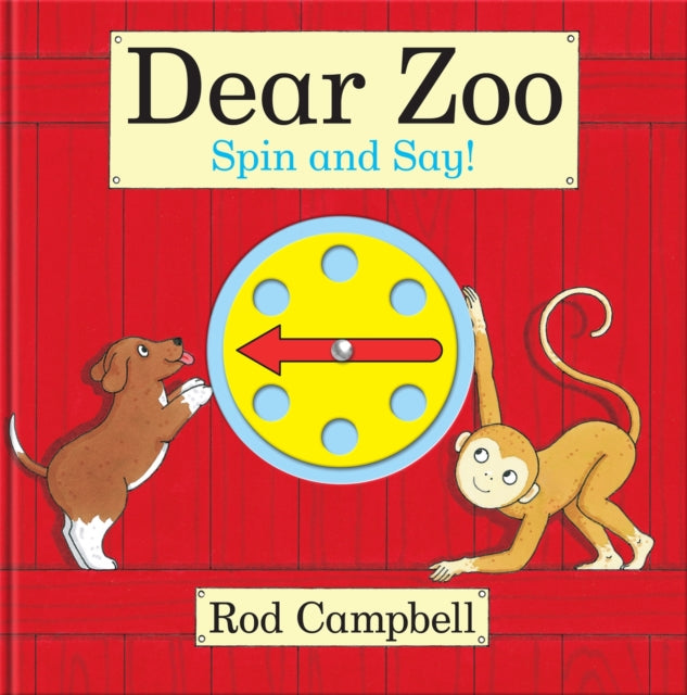 Dear Zoo Spin and Say! : An interactive spinner book based on the bestselling preschool classic - Book from The Bookhouse Broughty Ferry- Just £7.99! Shop now