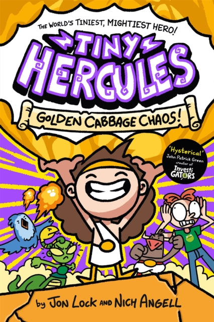 Tiny Hercules - Golden Cabbage Chaos - Book from The Bookhouse Broughty Ferry- Just £9.99! Shop now