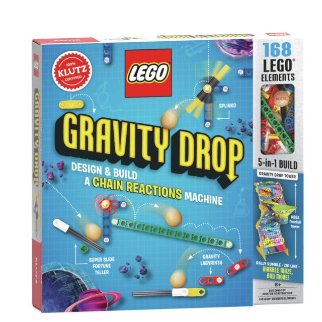 LEGO Chain Reactions 2: Gravity Drop - Book from The Bookhouse Broughty Ferry- Just £23.99! Shop now