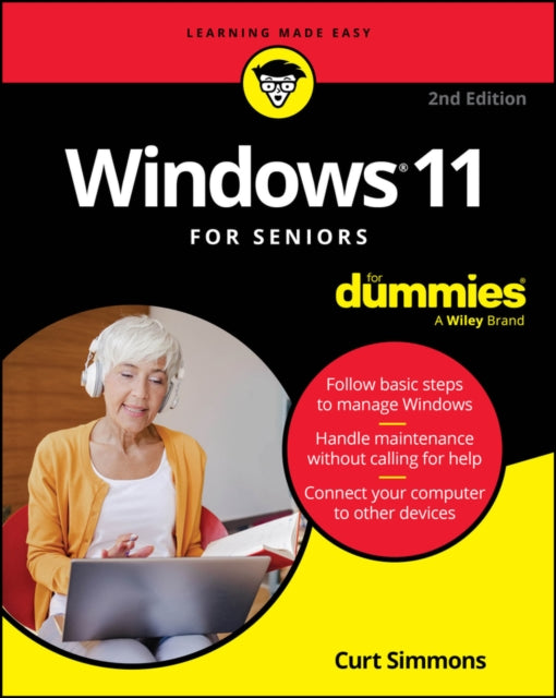 Windows 11 For Seniors For Dummies, 2nd Edition - Book from The Bookhouse Broughty Ferry- Just £18.99! Shop now