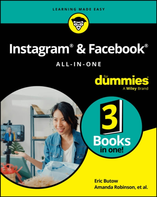 Instagram & Facebook All-in-One For Dummies - Book from The Bookhouse Broughty Ferry- Just £26.99! Shop now