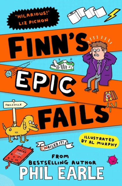 Finn's Epic Fails - SIGNED EDITION - Book from The Bookhouse Broughty Ferry- Just £7.99! Shop now