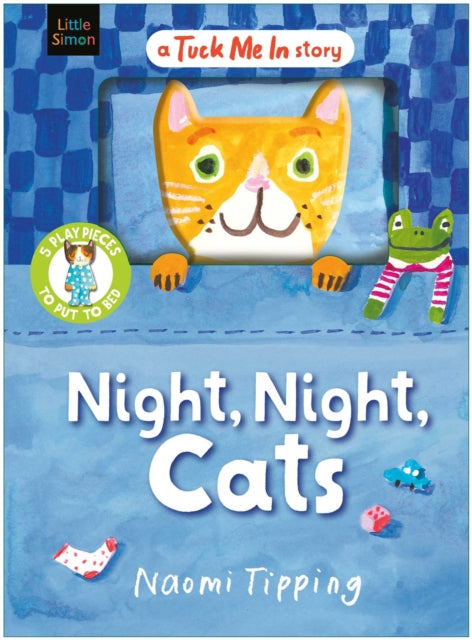 Night, Night, Cats : With 5 play pieces to put to bed - Book from The Bookhouse Broughty Ferry- Just £8.99! Shop now