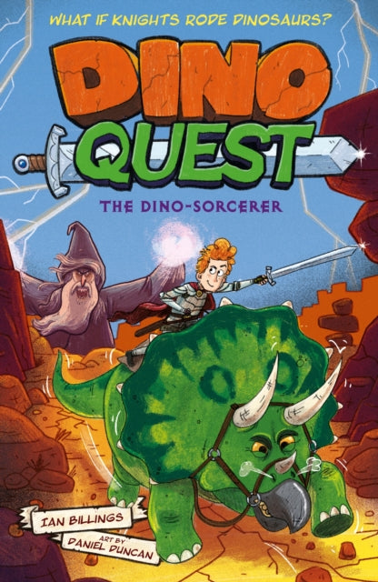 Dino Quest: The Dino-Sorcerer - Book from The Bookhouse Broughty Ferry- Just £5.99! Shop now