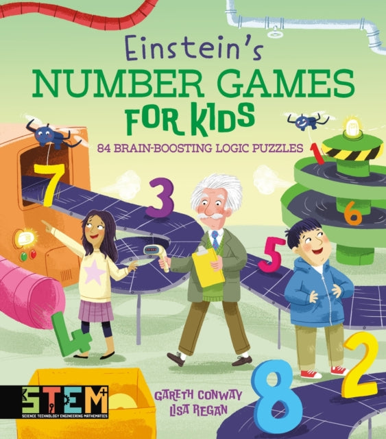 Einstein's Number Games for Kids : 84 Brain-Boosting Logic Puzzles - Book from The Bookhouse Broughty Ferry- Just £7.99! Shop now