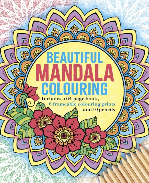 Beautiful Mandala Colouring Kit - Book from The Bookhouse Broughty Ferry- Just £19.99! Shop now