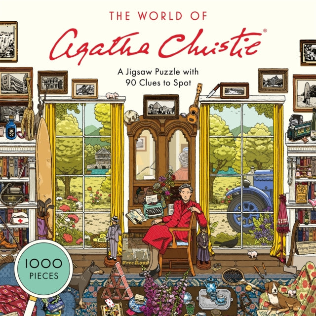 The World of Agatha Christie: 1000-piece Jigsaw : 1000-piece jigsaw with 90 clues to spot: The perfect family gift for fans of Agatha Christie - Book from The Bookhouse Broughty Ferry- Just £18.99! Shop now