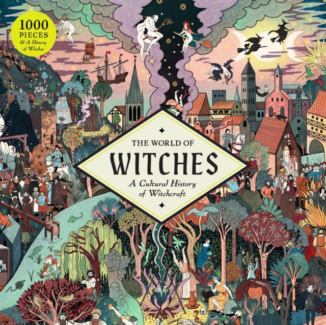The World of Witches : A Cultural History of Witchcraft in a 1000-piece Jigsaw Puzzle - Book from The Bookhouse Broughty Ferry- Just £18.99! Shop now