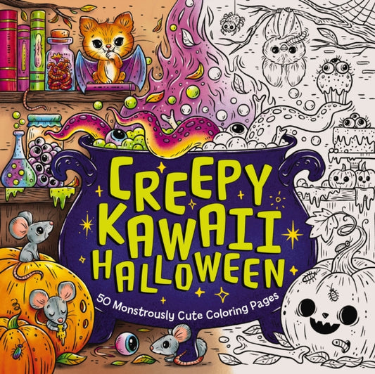 Creepy Kawaii Halloween : 50 Monstrously Cute Coloring Pages - Book from The Bookhouse Broughty Ferry- Just £7.99! Shop now