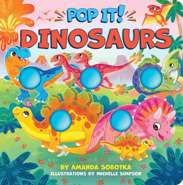 Pop It! Dinosaurs - Book from The Bookhouse Broughty Ferry- Just £8.99! Shop now