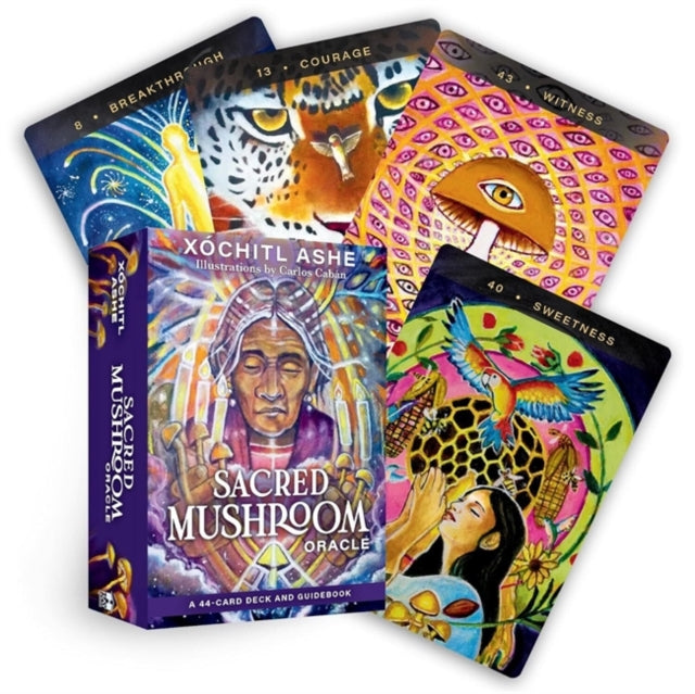 Sacred Mushroom Oracle - Book from The Bookhouse Broughty Ferry- Just £18.99! Shop now