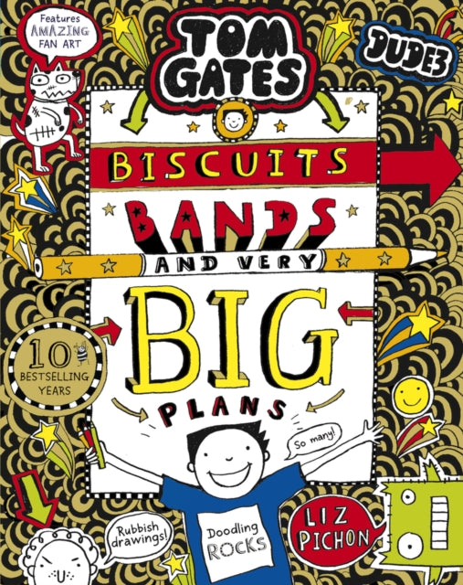 Tom Gates: Biscuits, Bands and Very Big Plans - Book from The Bookhouse Broughty Ferry- Just £7.99! Shop now