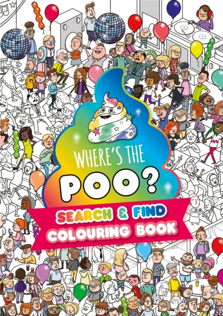 Wheres the Poo? A search and find colouring book - Book from The Bookhouse Broughty Ferry- Just £6.99! Shop now