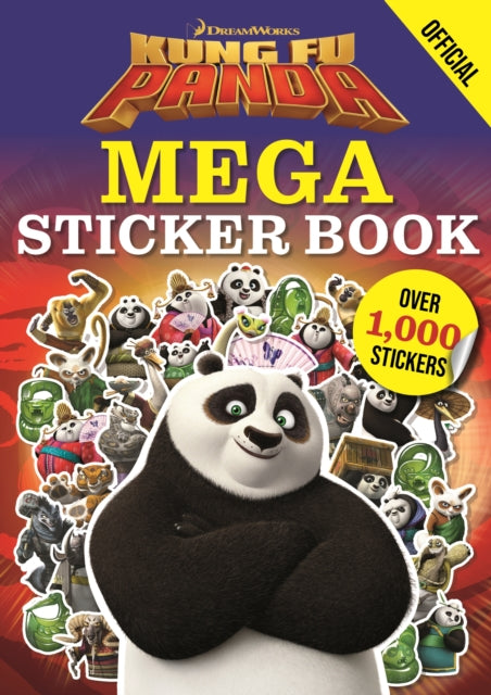 Kung Fu Panda Mega Sticker Book - Book from The Bookhouse Broughty Ferry- Just £7.99! Shop now