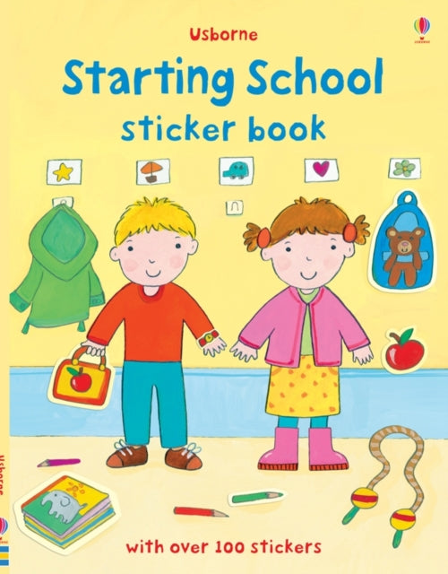 Starting School Sticker Book - Book from The Bookhouse Broughty Ferry- Just £6! Shop now