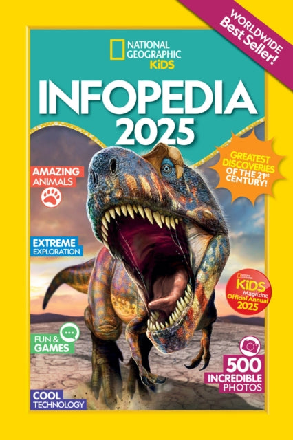 National Geographic Kids Infopedia 2025 - Book from The Bookhouse Broughty Ferry- Just £12.99! Shop now