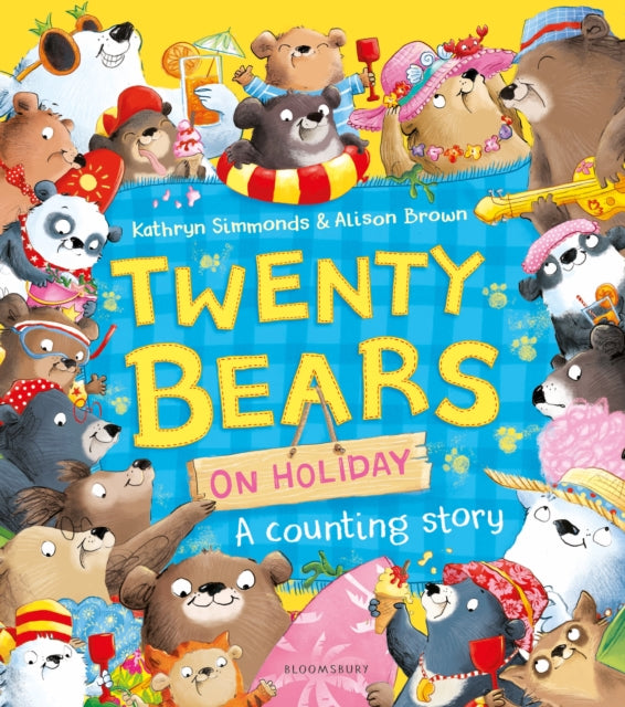 Twenty Bears On Holiday - Book from The Bookhouse Broughty Ferry- Just £7.99! Shop now
