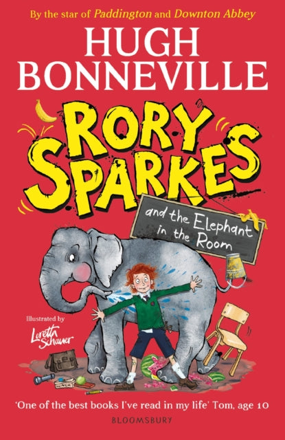 Rory Sparkes and the Elephant in the Room : The hilarious first children's book from Paddington star, Hugh Bonneville - Book from The Bookhouse Broughty Ferry- Just £8.99! Shop now