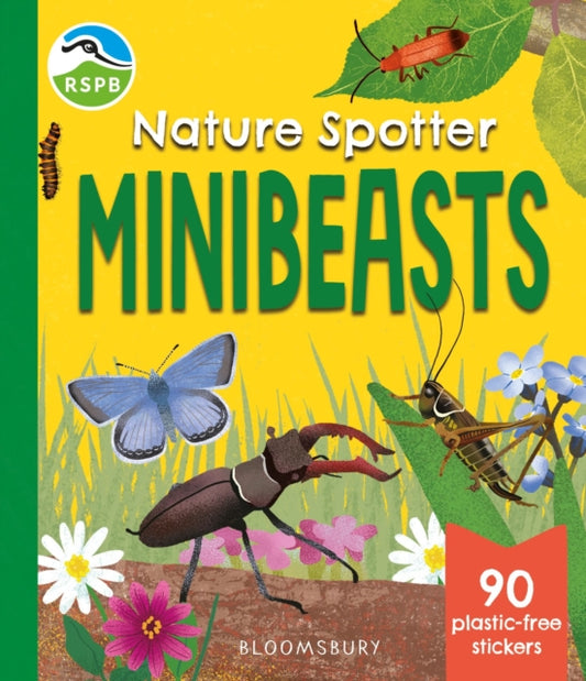 RSPB Nature Spotter: Minibeasts : A children's sticker guidebook to over 60 bugs, beetles and more! - Book from The Bookhouse Broughty Ferry- Just £4.99! Shop now