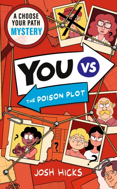 YOU VS The Poison Plot : Murder Mystery Choose Your Path Puzzle for fans of interactive adventures like Cluedle, Murdle Junior and gamers age 9-12 - Book from The Bookhouse Broughty Ferry- Just £8.99! Shop now