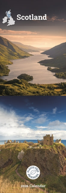 Scotland Slim Calendar 2026 - Book from The Bookhouse Broughty Ferry- Just £6.99! Shop now