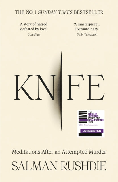 Knife : Meditations After an Attempted Murder - Book from The Bookhouse Broughty Ferry- Just £10.99! Shop now
