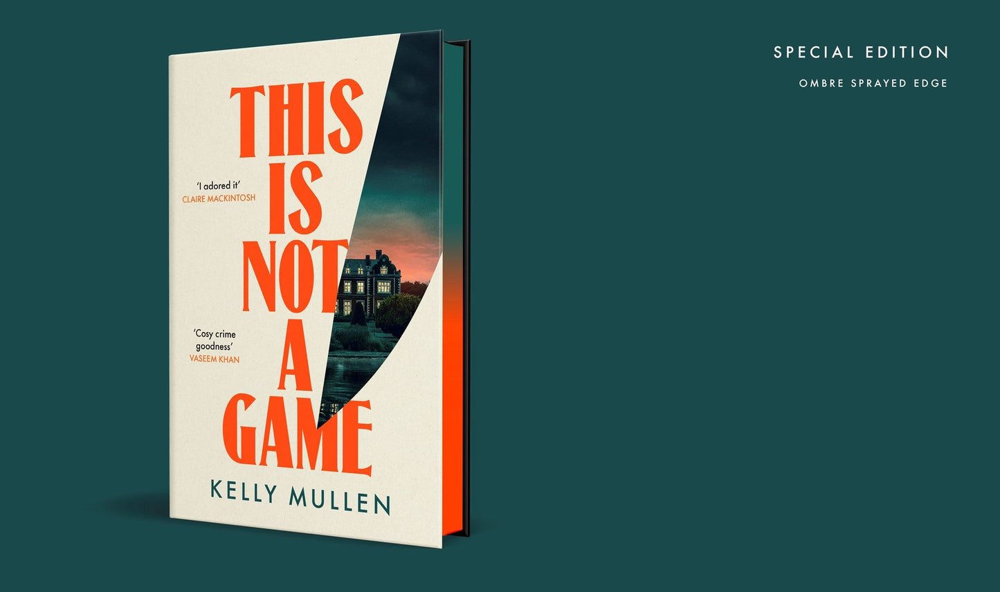 This Is Not a Game - SIGNED INDIE EDITION WITH SPRAYED EDGE - Book from The Bookhouse Broughty Ferry- Just £16.99! Shop now