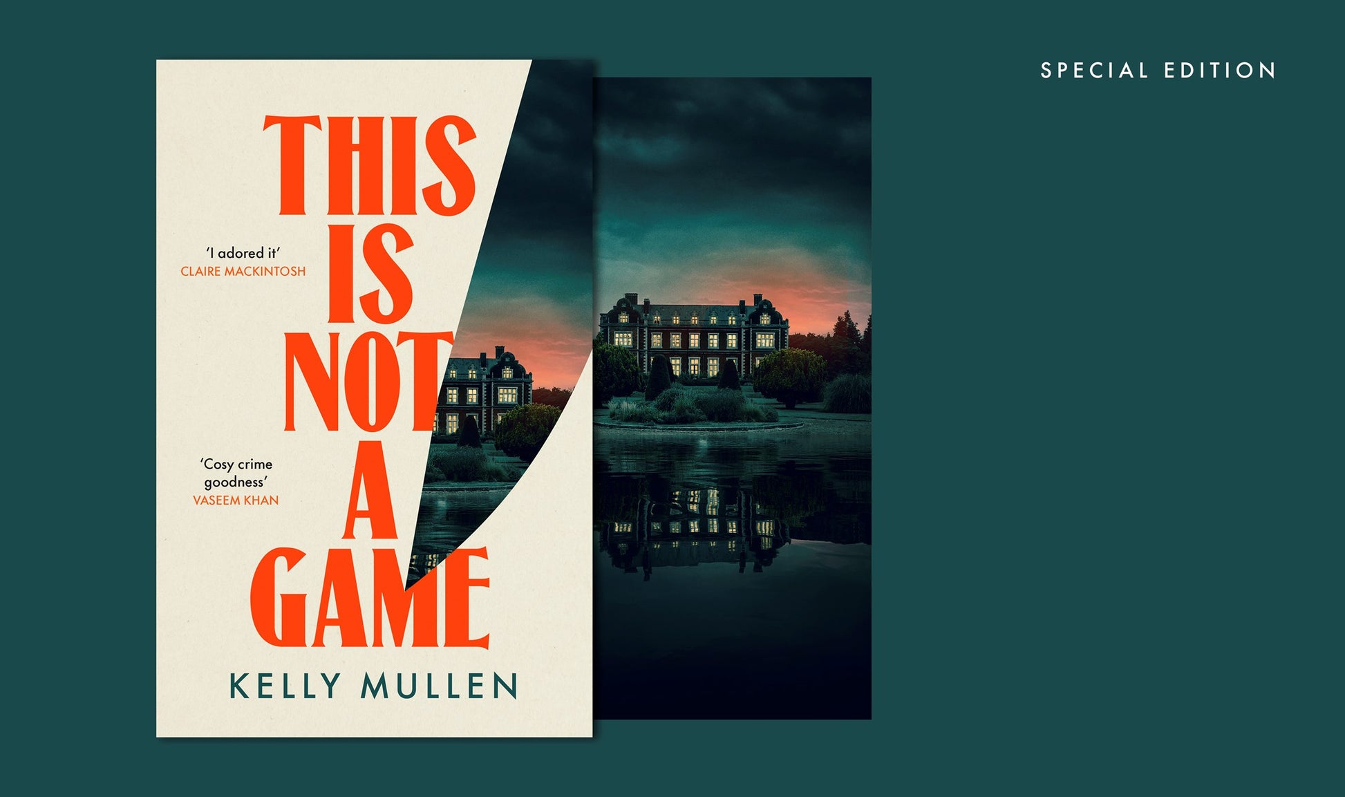 This Is Not a Game - SIGNED INDIE EDITION WITH SPRAYED EDGE - Book from The Bookhouse Broughty Ferry- Just £16.99! Shop now
