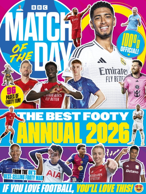 Match of the Day Annual 2026 - Book from The Bookhouse Broughty Ferry- Just £9.99! Shop now