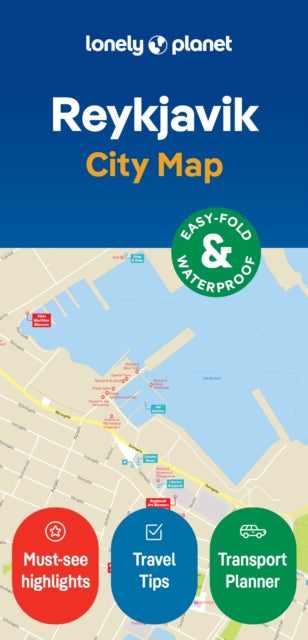 Lonely Planet Reykjavik City Map - Book from The Bookhouse Broughty Ferry- Just £5.99! Shop now