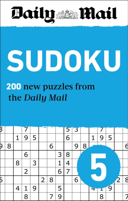 Daily Mail Sudoku 5 - Book from The Bookhouse Broughty Ferry- Just £8.99! Shop now