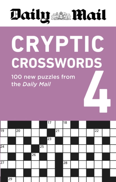 Daily Mail Cryptic Crosswords Volume 4 - Book from The Bookhouse Broughty Ferry- Just £8.99! Shop now