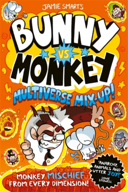 Bunny vs Monkey: Multiverse Mix-up! (a Phoenix Comic Book, from the million-selling Jamie Smart, Illustrator of the Year) - Book from The Bookhouse Broughty Ferry- Just £9.99! Shop now