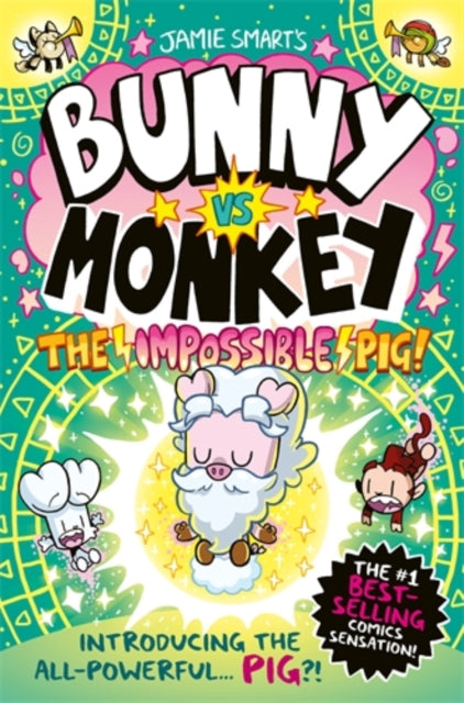 Bunny vs Monkey: The Impossible Pig (a Phoenix Comic Book, from the million-selling Jamie Smart, Illustrator of the Year) - Book from The Bookhouse Broughty Ferry- Just £9.99! Shop now