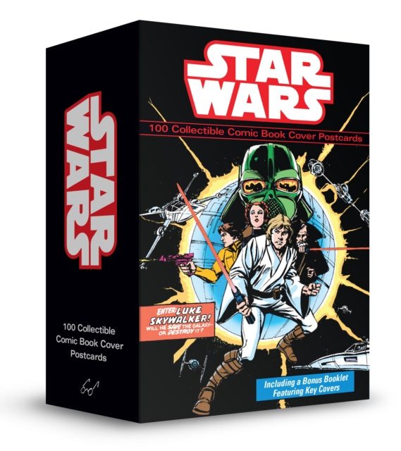 Star Wars 100 Collectible Comic Book Cover Postcards - Book from The Bookhouse Broughty Ferry- Just £21.98! Shop now