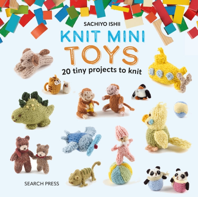Knit Mini Toys - Book from The Bookhouse Broughty Ferry- Just £7.99! Shop now