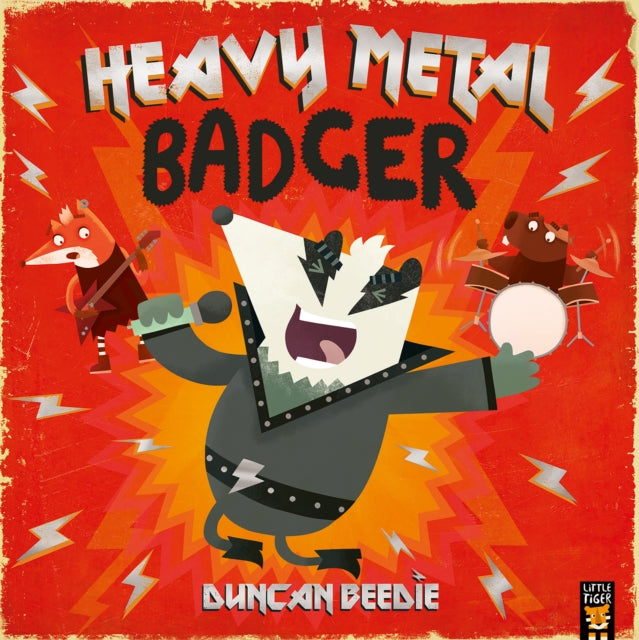 Heavy Metal Badger - Book from The Bookhouse Broughty Ferry- Just £7.99! Shop now