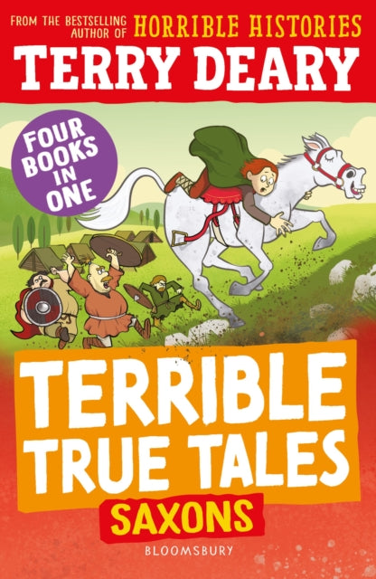 Terrible True Tales: Saxons - Book from The Bookhouse Broughty Ferry- Just £8.99! Shop now