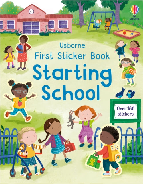 First Sticker Book Starting School : A First Day of School Book for Children - Book from The Bookhouse Broughty Ferry- Just £5.99! Shop now