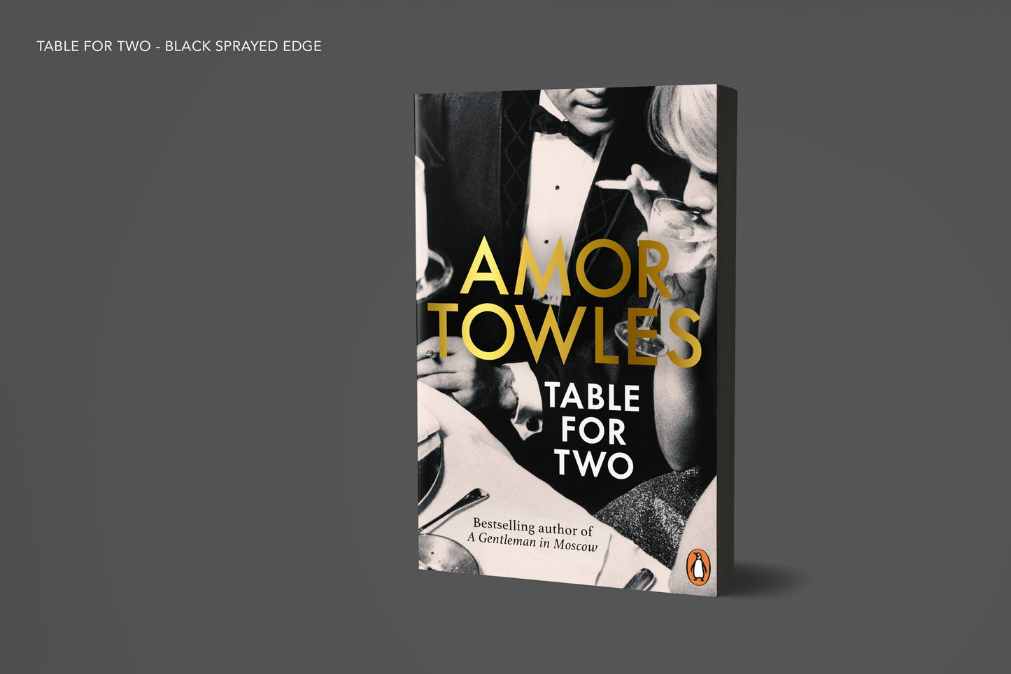 Table For Two - INDIE EDITION WITH SPRAYED EDGE - Book from The Bookhouse Broughty Ferry- Just £10.99! Shop now