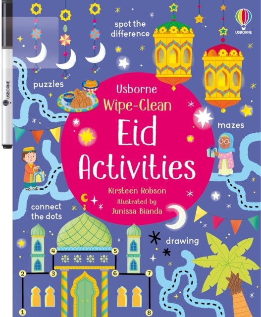 Wipe-Clean Eid Activities - Book from The Bookhouse Broughty Ferry- Just £6.99! Shop now