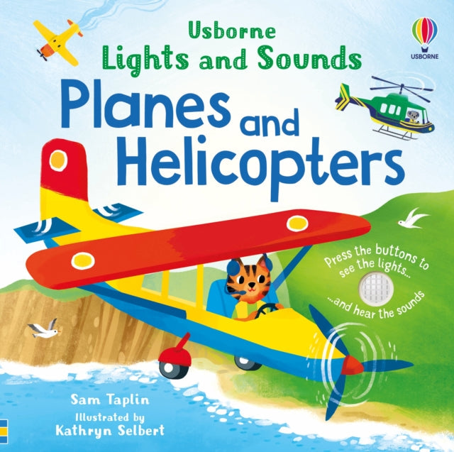 Lights and Sounds Planes and Helicopters - Book from The Bookhouse Broughty Ferry- Just £12.99! Shop now