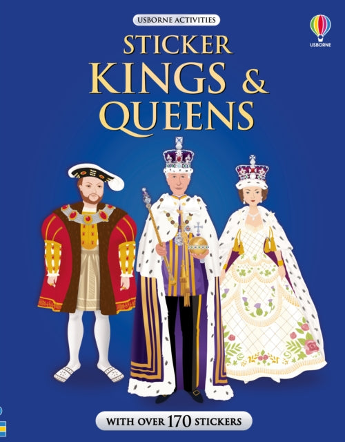 Sticker Kings & Queens - Book from The Bookhouse Broughty Ferry- Just £7.99! Shop now