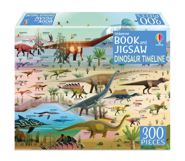 Book and Jigsaw Dinosaur Timeline - Book from The Bookhouse Broughty Ferry- Just £12.99! Shop now
