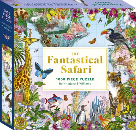 The Fantastical Safari: 1000-piece Jigsaw Puzzle : A Journey of Discovery - Book from The Bookhouse Broughty Ferry- Just £16.99! Shop now
